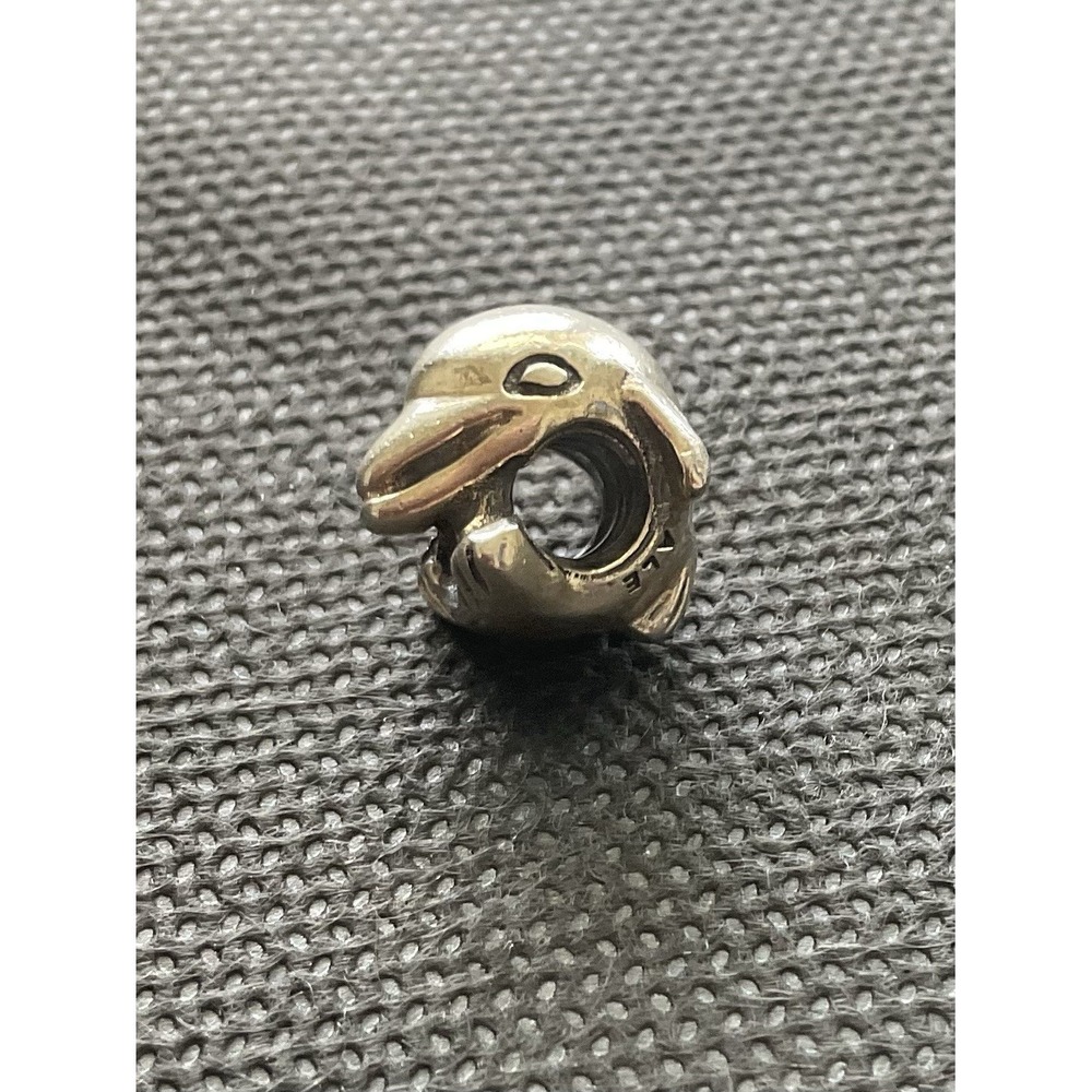 Pandora ALE 925 sterling silver dolphin bead charm Vintage Beach Ocean